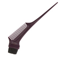 Кисть для окрашивания волос с гребнем, Scarlet line, 21,5 см.